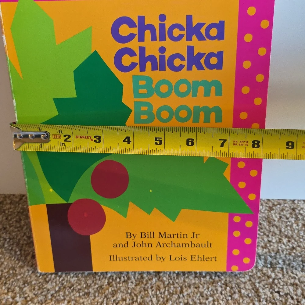Large Chicka Chicka Boom Boom Board Book - Oversized Board Book